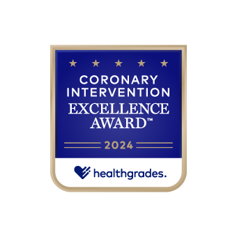 Healthgrades Coronary Intervention Excellence award #21