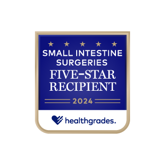 Healthgrades Small Intestine Surgeries 5 Star award #19