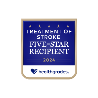 Healthgrades Treatment of Stroke 5 Star award #13