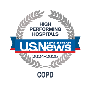 US News High Performing COPD award #18