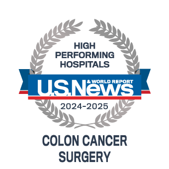 US News High Performing Colon Cancer award #3