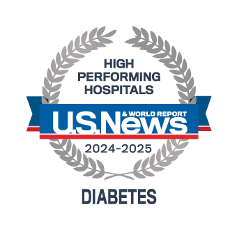 US News High Performing Diabetes award #4