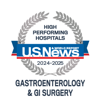 US News High Performing Gastroenterology-GI Surgery award #5