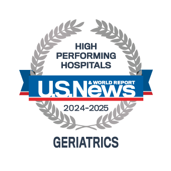 US News High Performing Geriatrics award #6