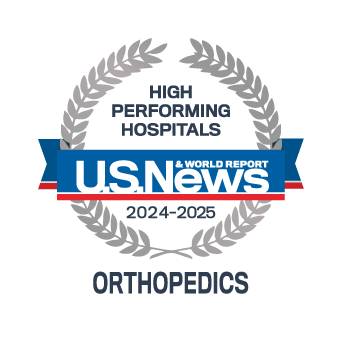 US News High Performing Orthopedics award #10