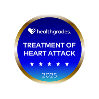 Healthgrades Heart Attack 5 Star Award Badge 2025 award #21